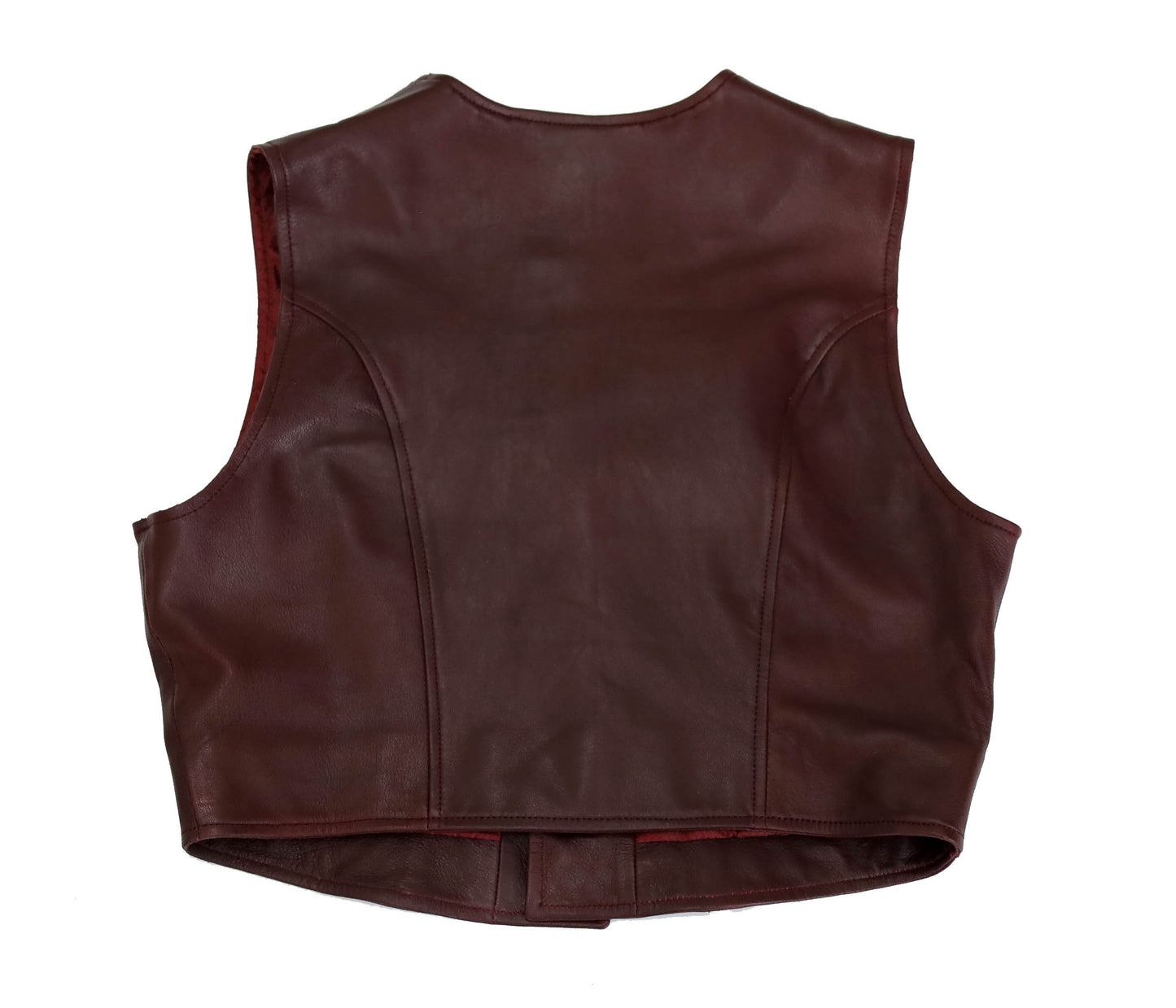 Maya waistcoat in burgundy