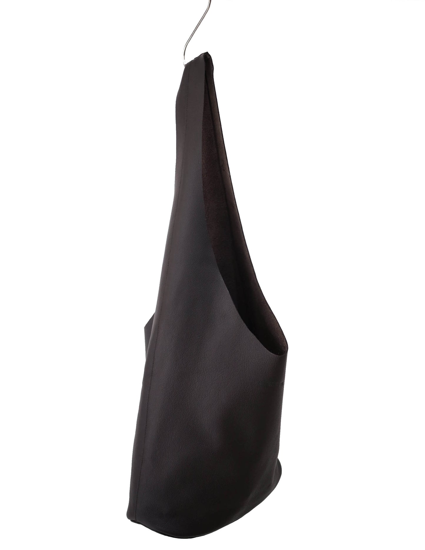 Margarita large hobo bag in mud cowhide
