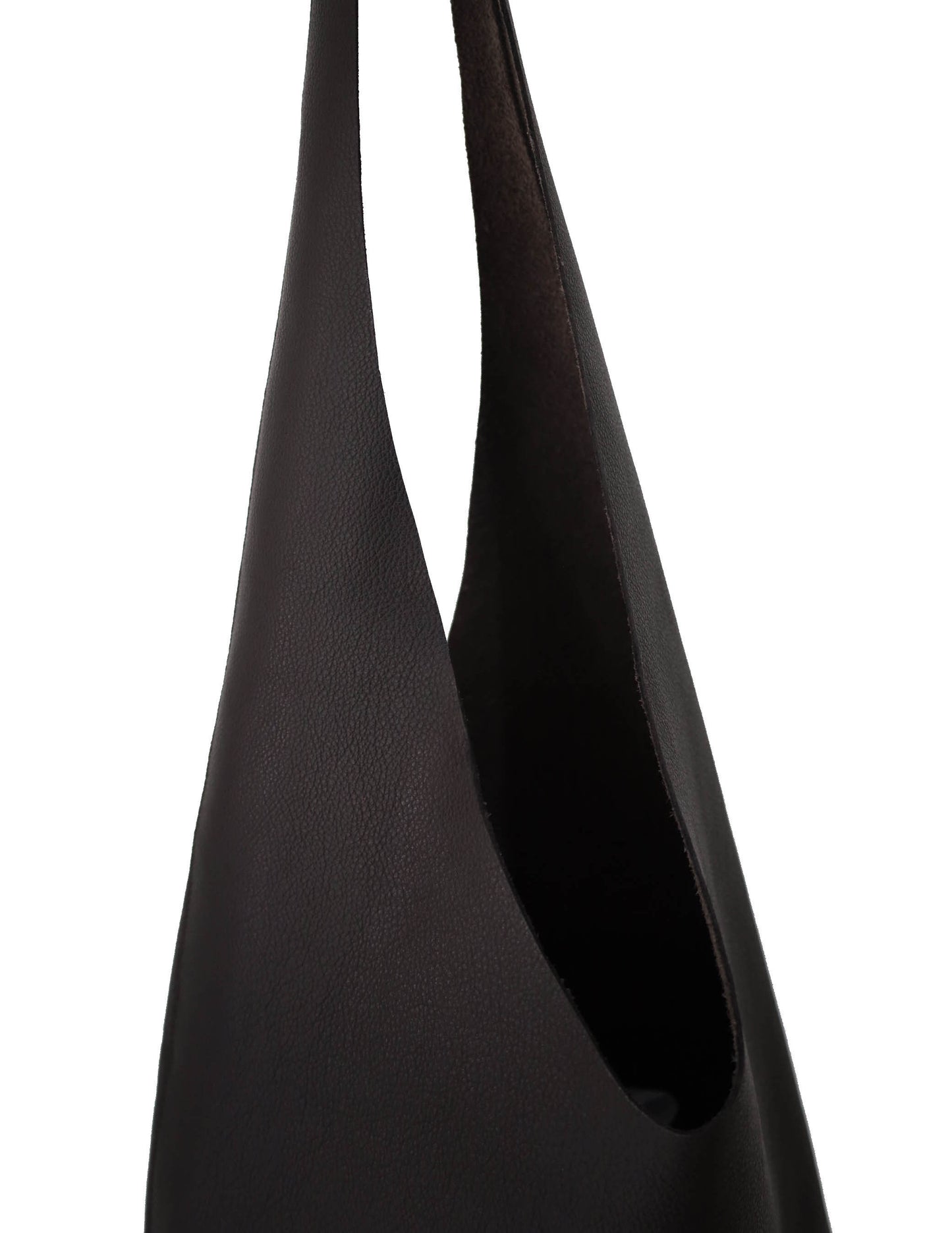 Margarita large hobo bag in mud cowhide