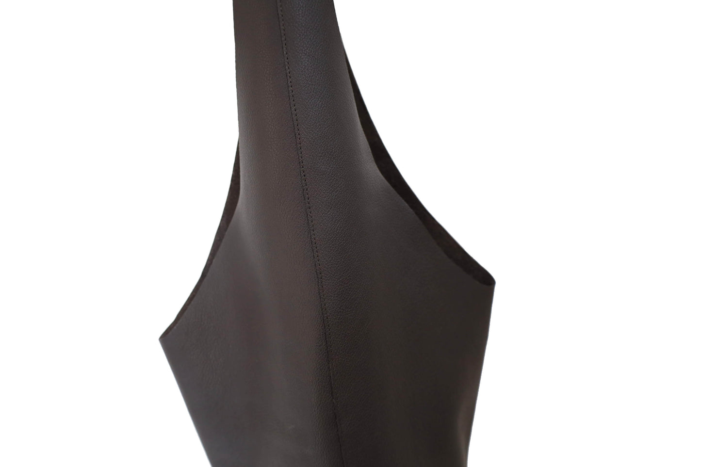 Margarita large hobo bag in mud cowhide