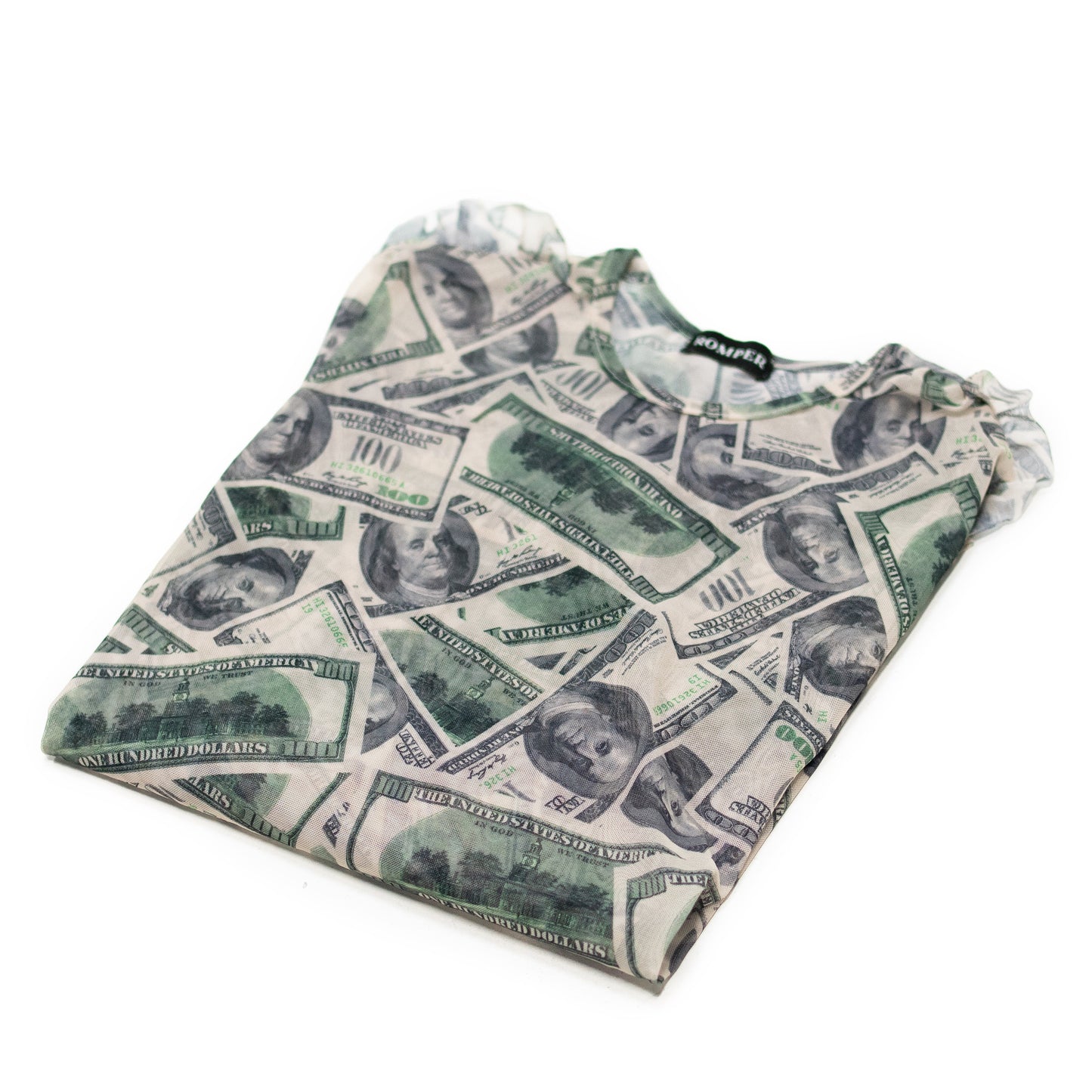 Richie Rich mesh with long sleeves blouse