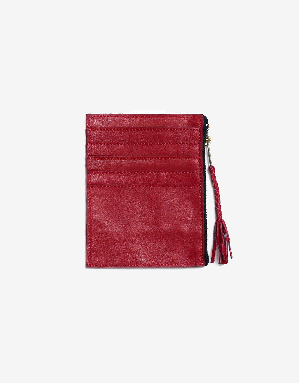 Wallet in crimson