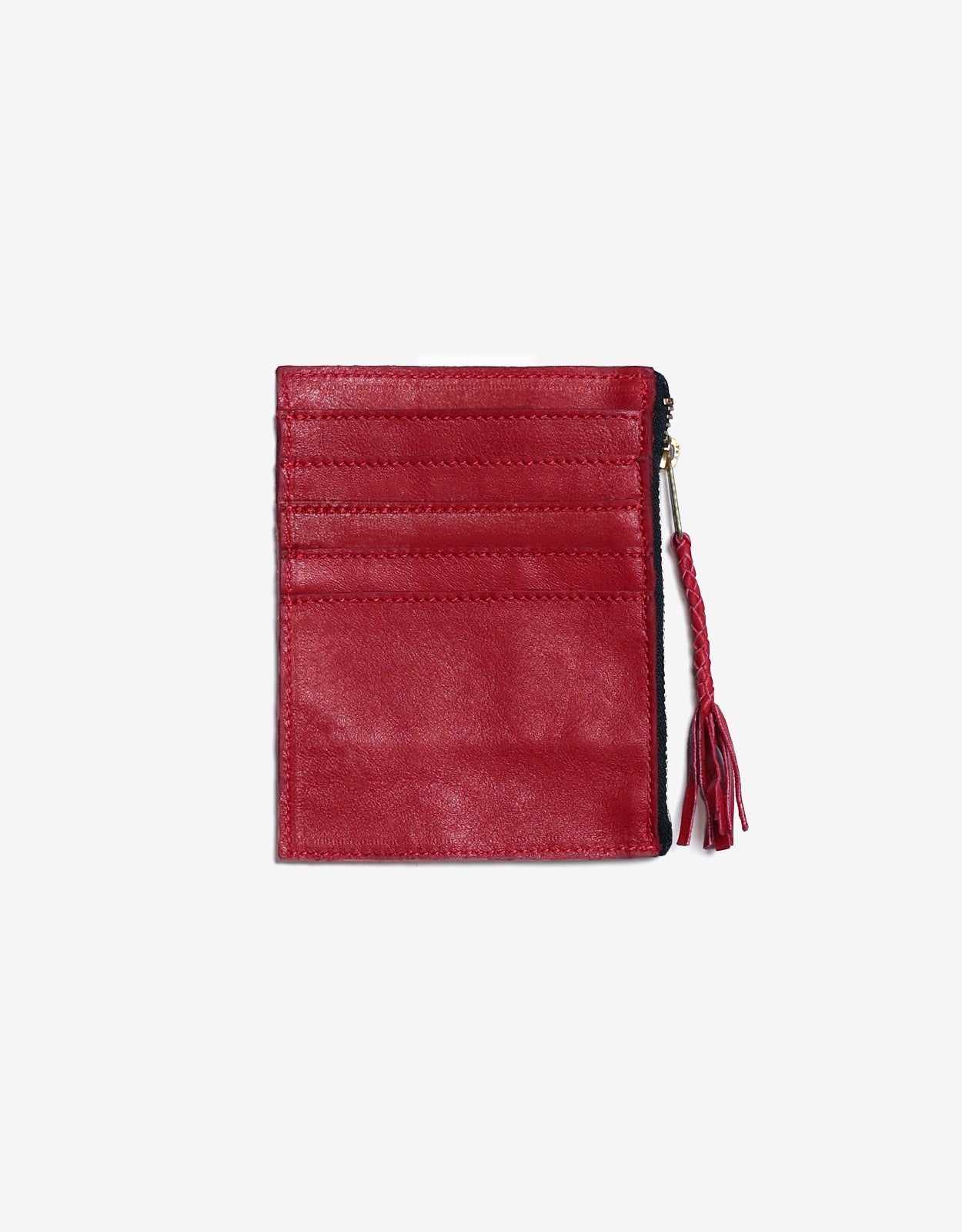 Wallet in crimson