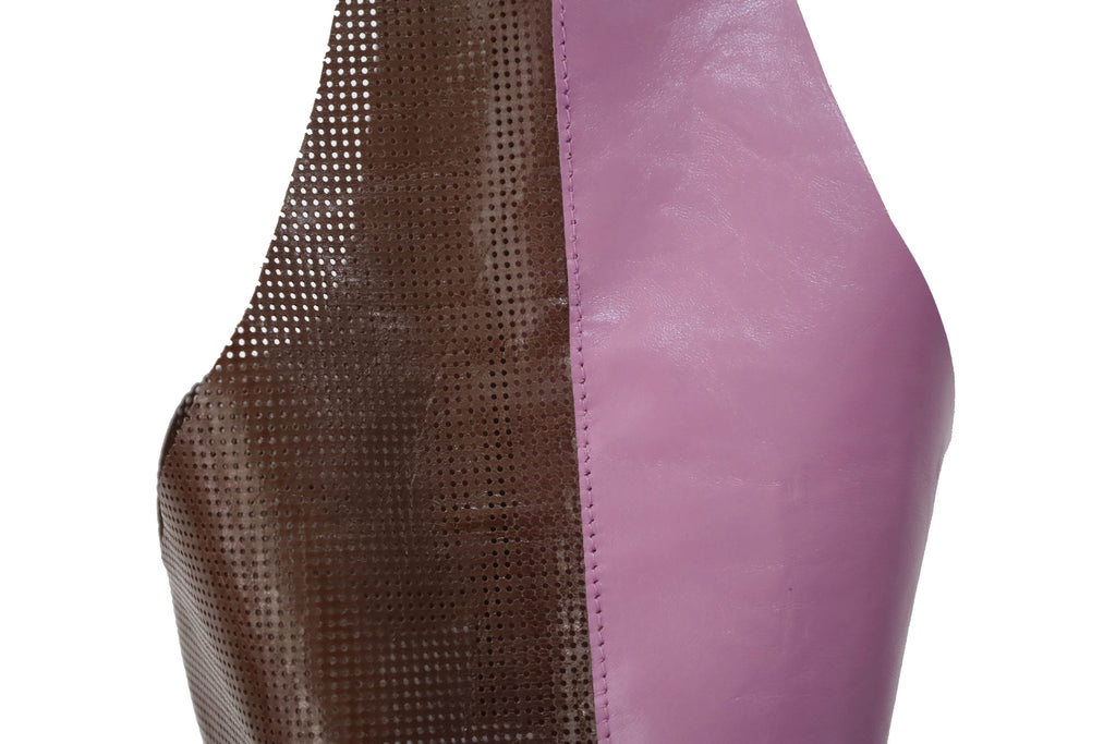 Margarita tiny bag in lavender & dark brown