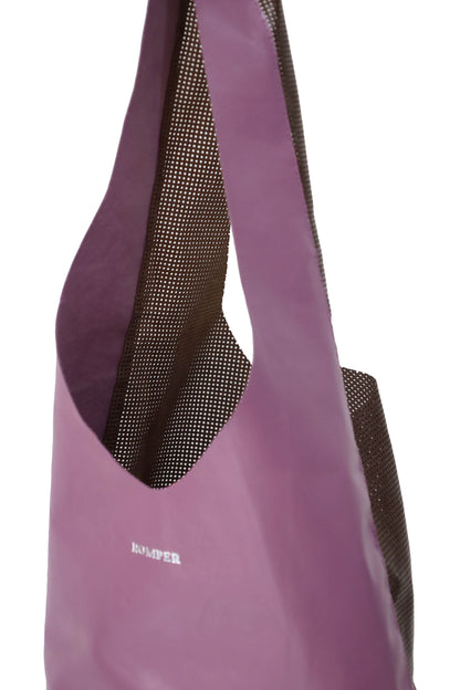 Margarita tiny hobo bag in bicolor leather