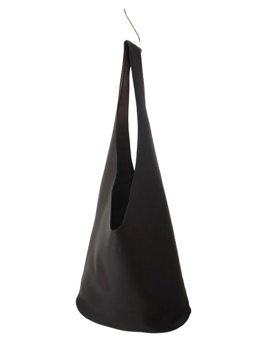 Margarita large hobo bag in mud cowhide