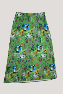 Nina midi skirt