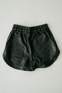 Randy track shorts in black