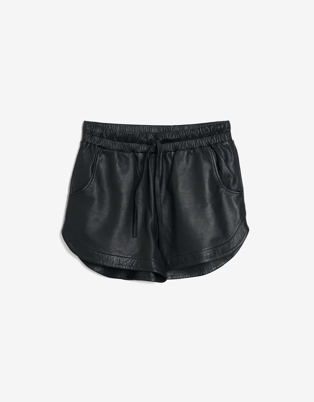 Randy track shorts in black