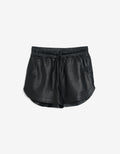 Randy track shorts in black