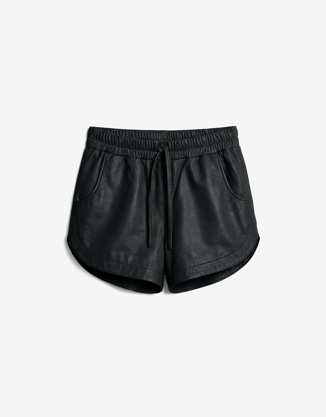 Randy track shorts in black