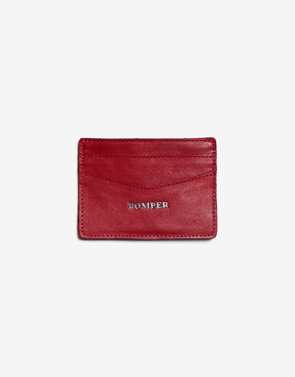 Cardholder in crimson