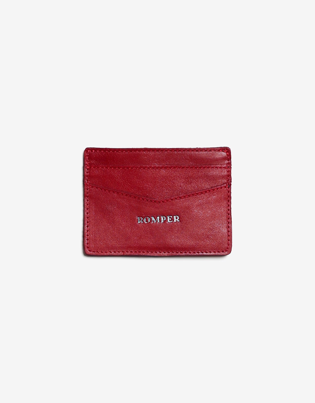 Cardholder in crimson