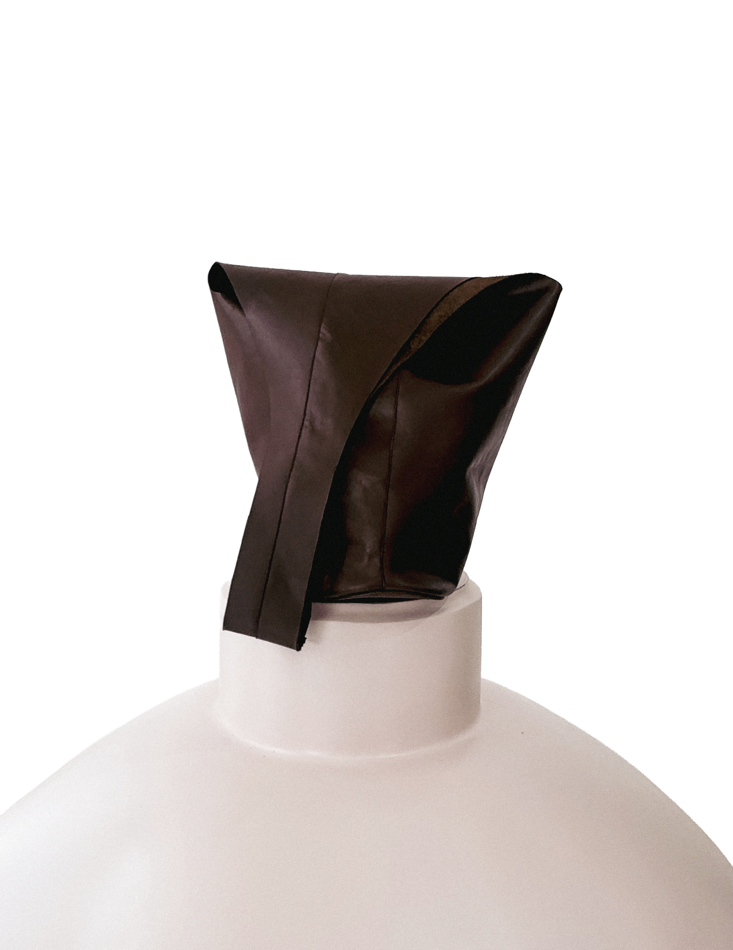 Margarita large hobo bag in coffee bean nappa
