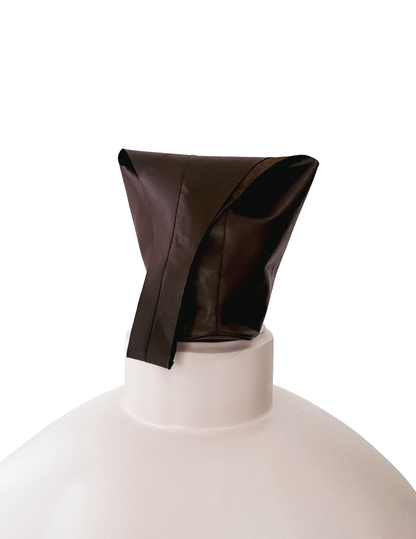 Margarita large hobo bag in coffee bean nappa