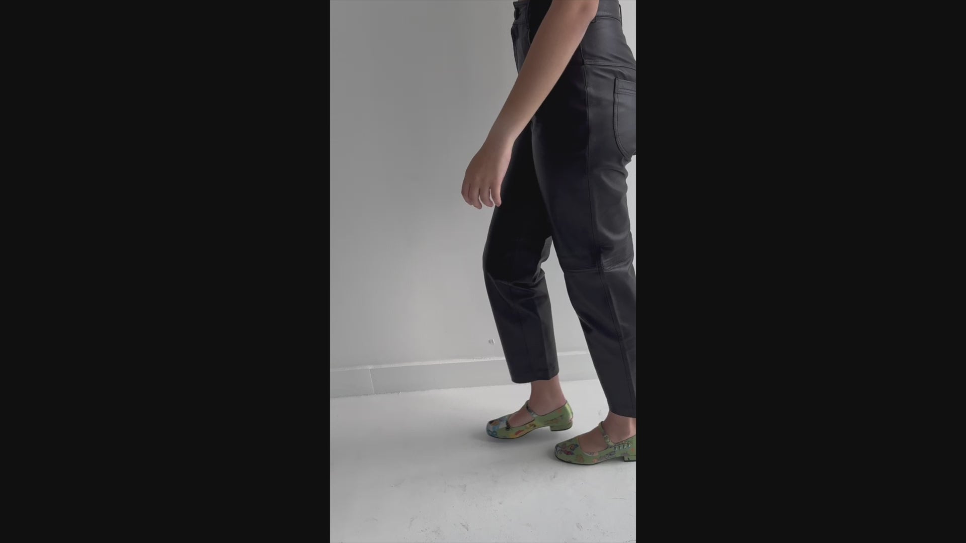 Paine pants in emerald green