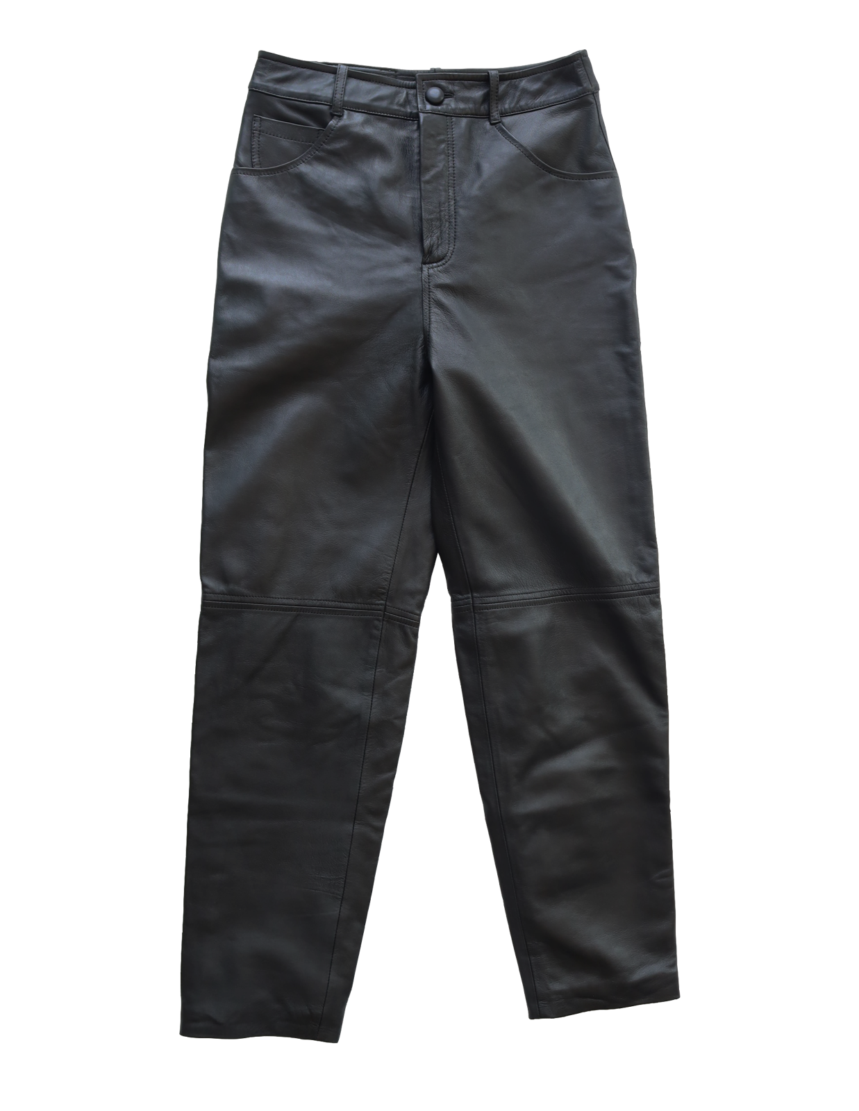 Paine pants in black leather