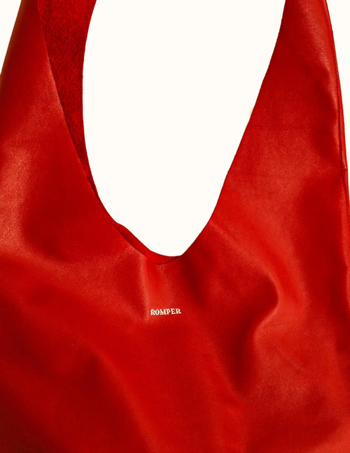 Margarita large bag in crimson