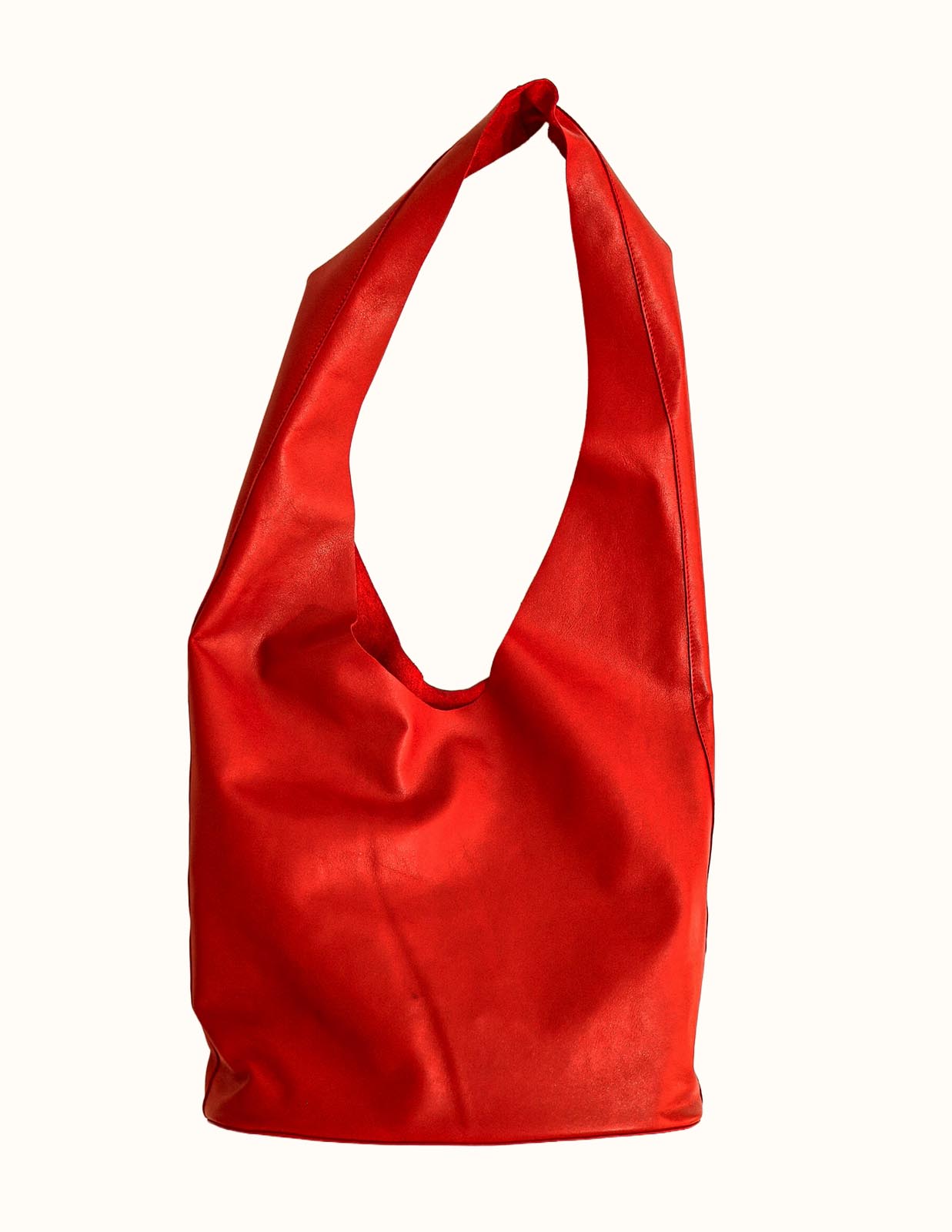Margarita large bag in crimson