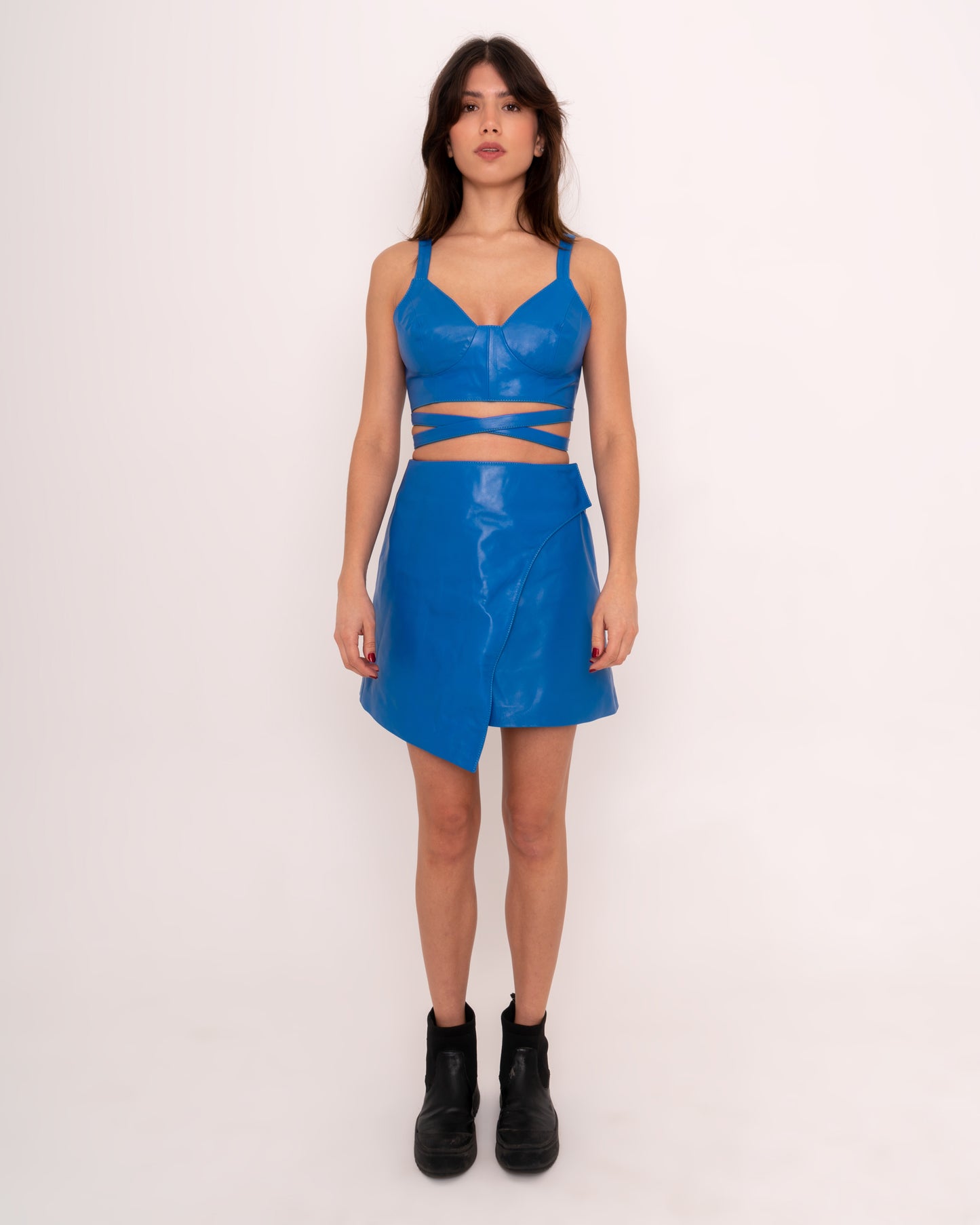 Sandra skirt in electric blue