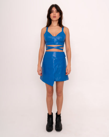 Sandra skirt in electric blue