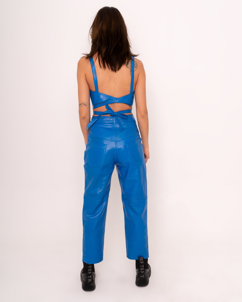 Paine pants in electric blue